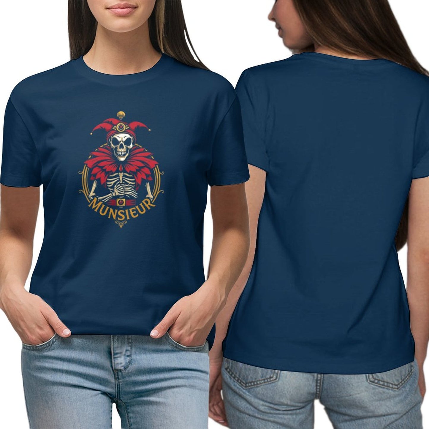 Munsieur Premium Women's T-Shirts: Elevate Casual Wear with Luxe Quality for Her - Munsieur