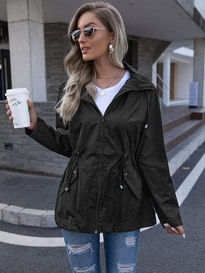 Women's Jacket Outdoor Windbreaker