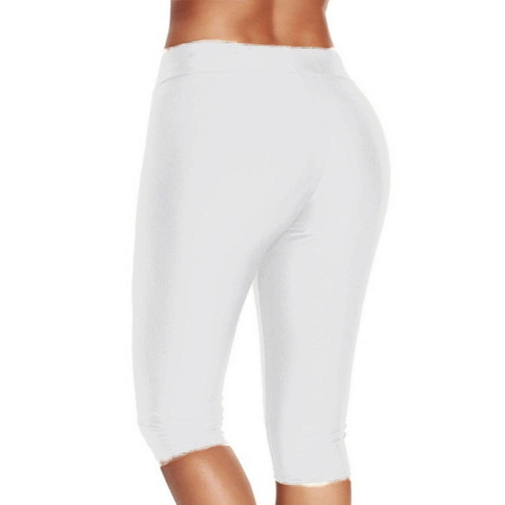 Summer Sports Cropped Slim Yoga Leggings - Munsieur