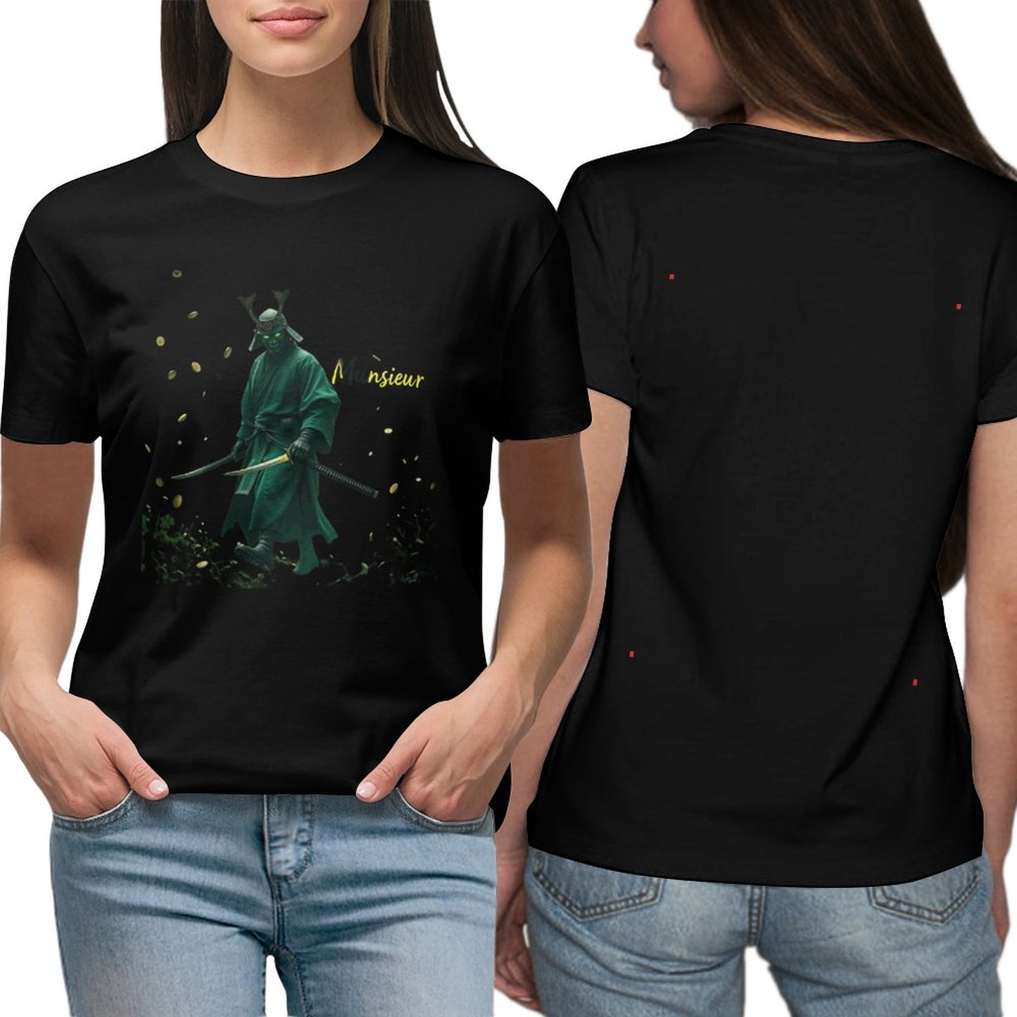 Munsieur St. Patrick's Day Collection for Women | Emerald Green Celtic Warrior T-Shirt