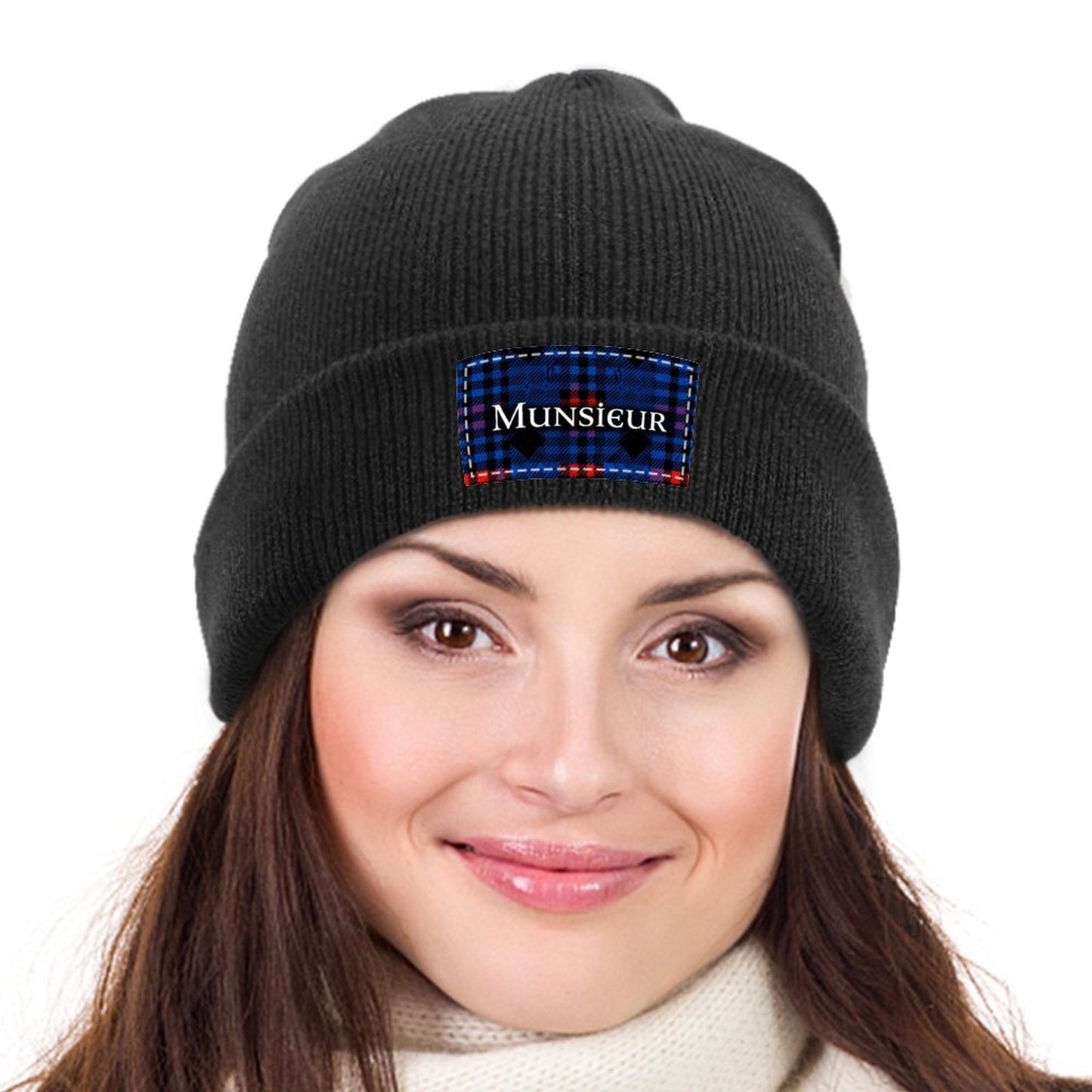 Munsieur Custom Knit Hat for Cold Weather
