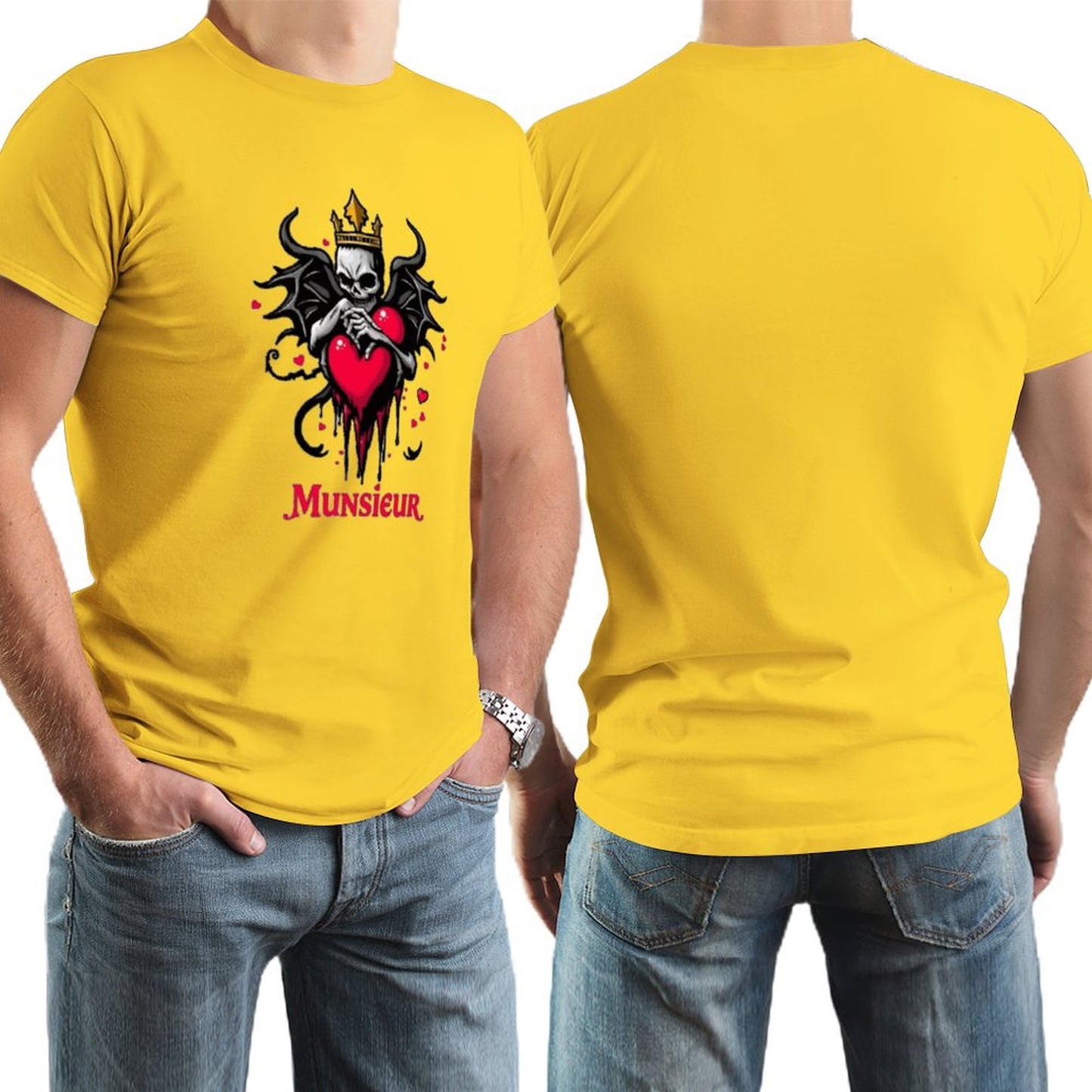 Munsieur Valentine's Day Collection "King of " Tee for Men