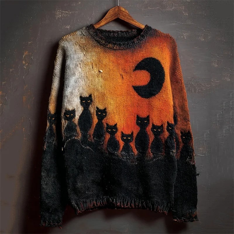 Halloween Unisex Loose Hoodie Sweatshirt