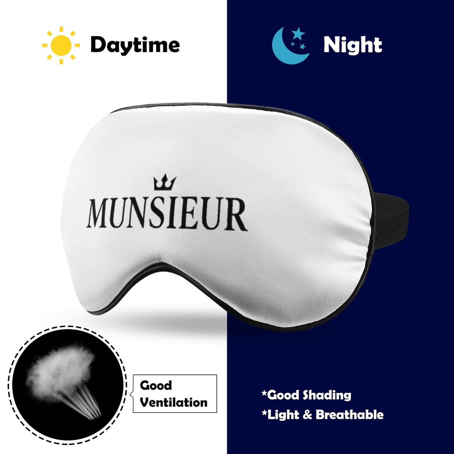 Munsieur Brand Sleeping Eye Mask Accessories