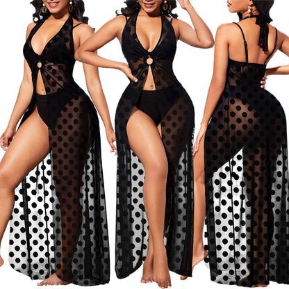Female Perspective Polka Dot Dress