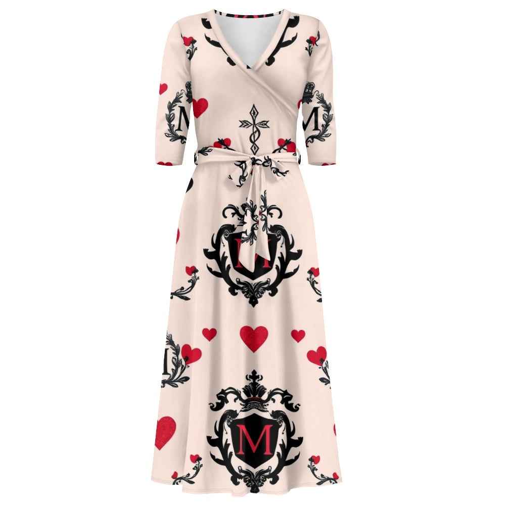 V-neck Maxi Dress