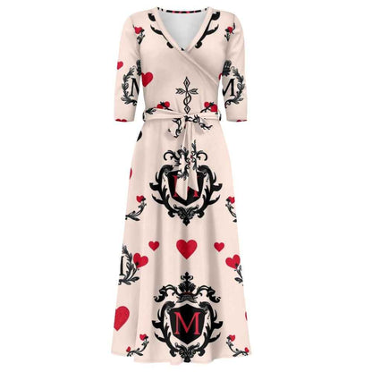 V-neck Maxi Dress