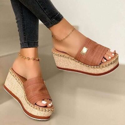PU Leather Open Toe Sandals - Munsieur