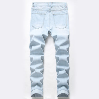 New Design Sense Ripped Men's Knee Broken Holes Pants