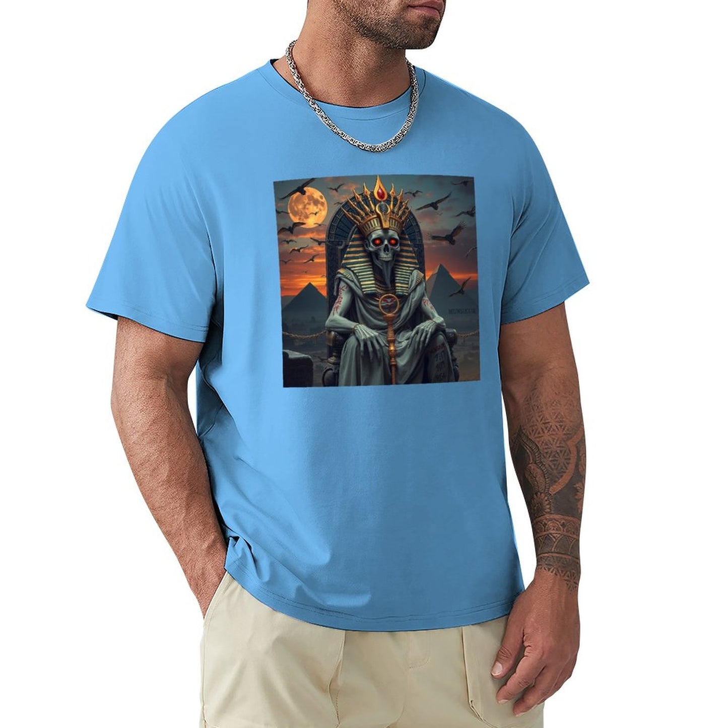 Munsieur Pharaoh's Reign Collection Men's Tee IV (High Definition & Front Printing)