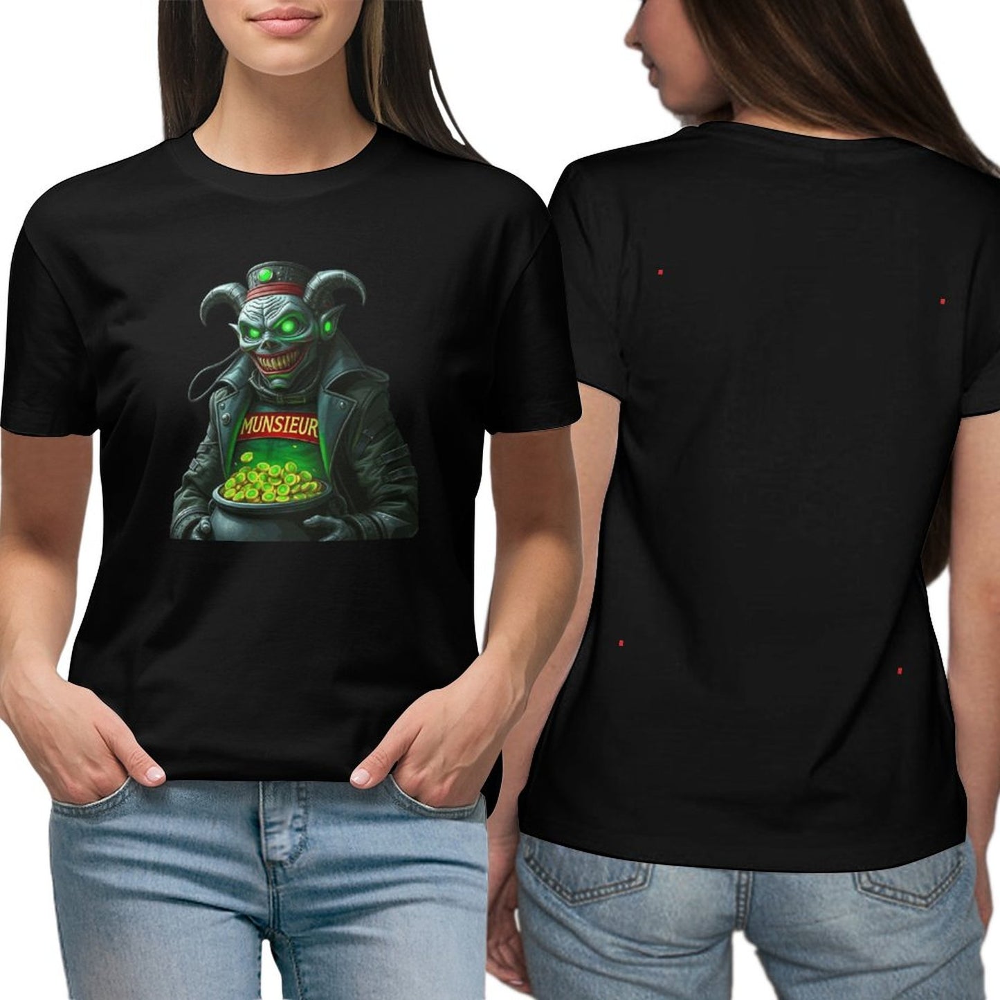 Munsieur St. Patrick's Day Collection for Women - Celtic Runes & Irish Heritage II T-Shirt