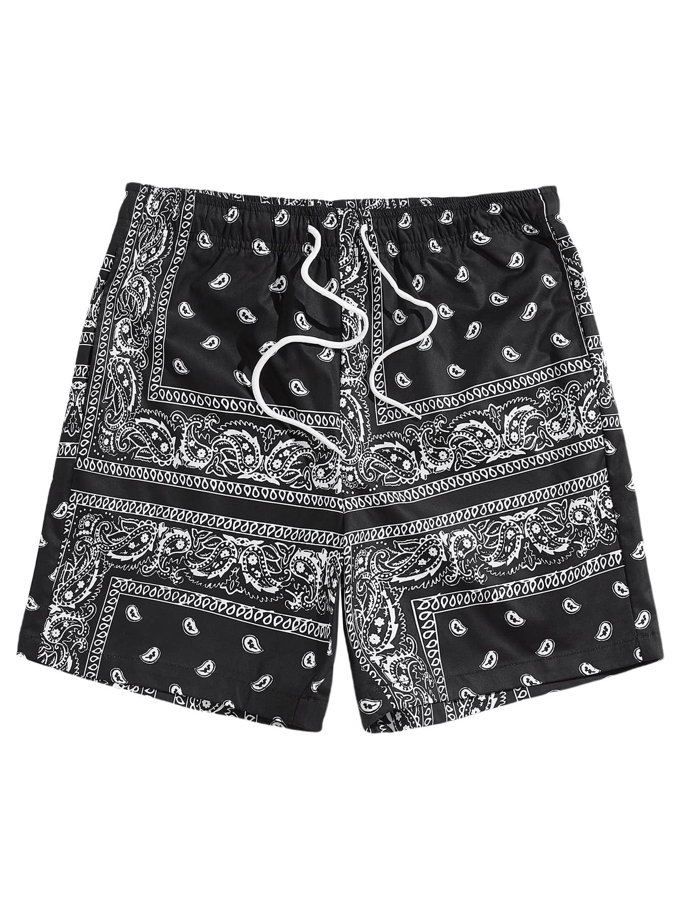 Graffiti 3D Casual Loose Assorted Men's Beach Shorts
