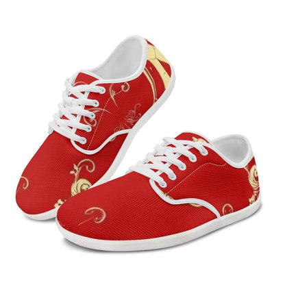 Lace-up barefoot shoes