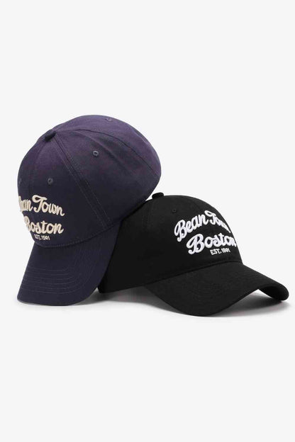 Embroidered Graphic Adjustable Baseball Cap - Munsieur