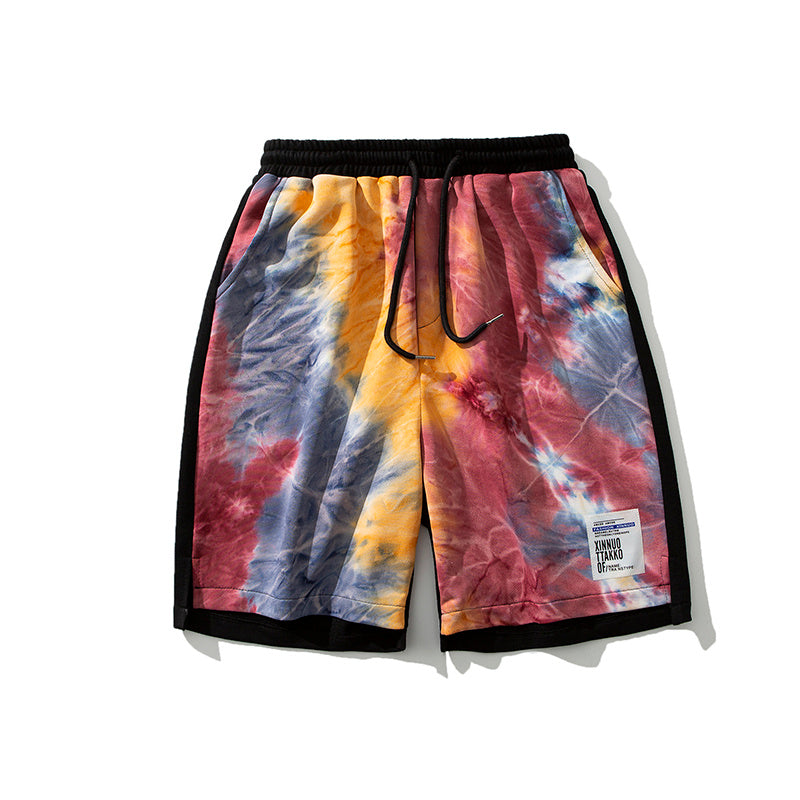 Summer New Shorts Men's Loose Print Trend