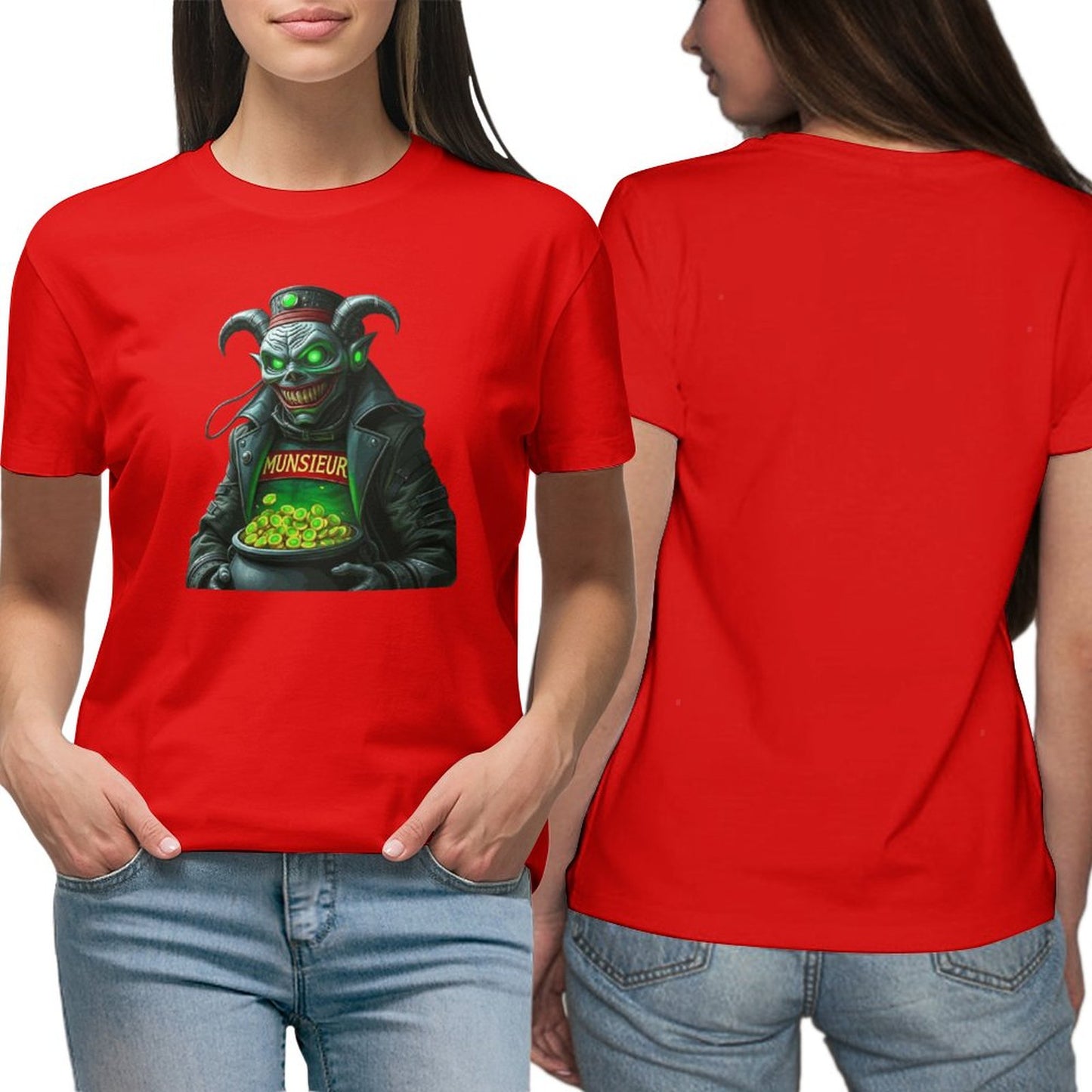 Munsieur St. Patrick's Day Collection for Women - Celtic Runes & Irish Heritage II T-Shirt