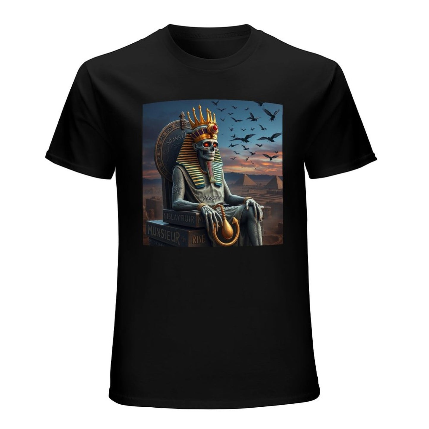 Munsieur Pharaoh's Reign Collection Men's Tee II (High Definition & Front Printing)