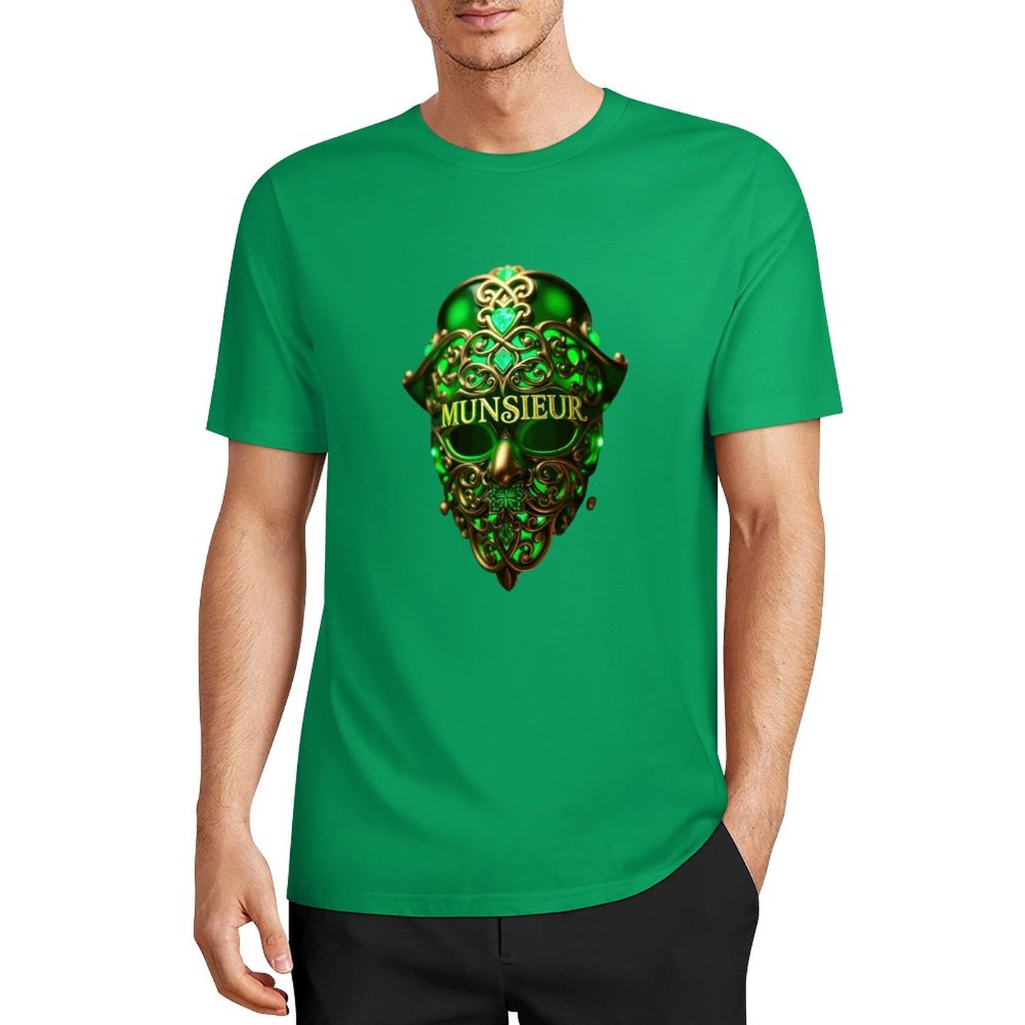 Munsieur St. Patrick's Day Collection "Skull of Clovernook" Tee for Men