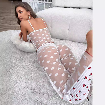 Printed Color Contrast Patchwork Women's Jumpsuit