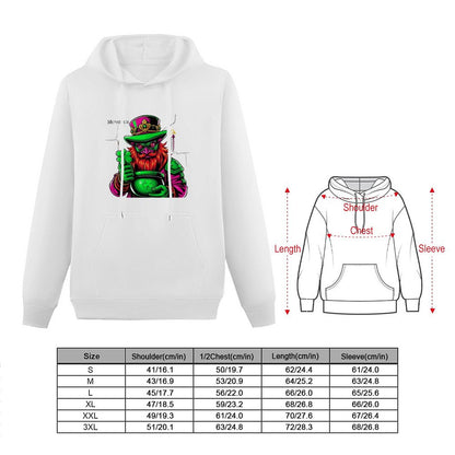 St. Patrick's Day Collection Munsieur Cotton Women's Leprechaun Mafia Boss "Uncle Ron" Sweater with Pocket