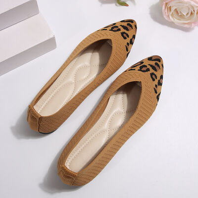 Point Toe Mesh Flat Slip-Ons - Munsieur