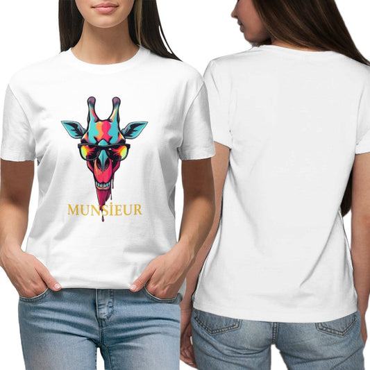 Munsieur T-Shirt for Women: Perfectly Tailored for Modern Confidence for Her - Munsieur
