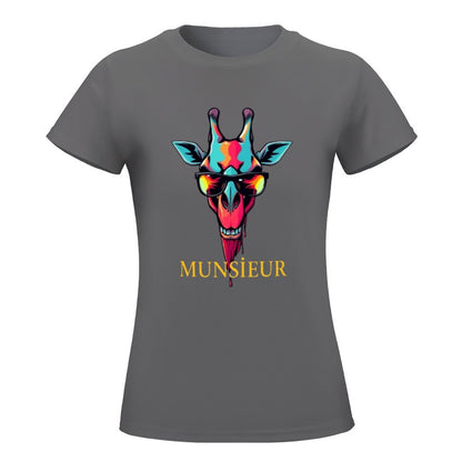 Munsieur T-Shirt for Women: Perfectly Tailored for Modern Confidence for Her - Munsieur