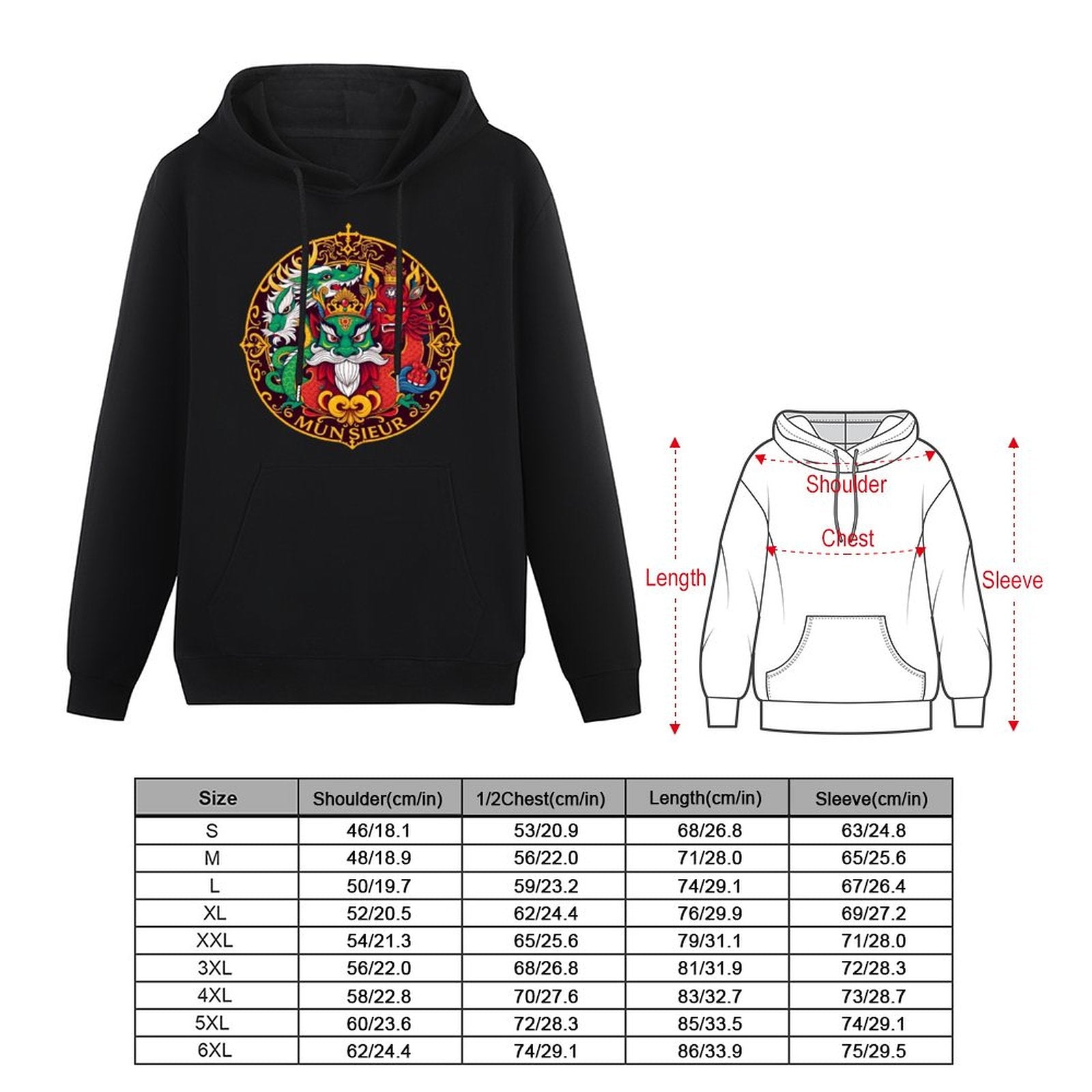 Munsieur Men's Hoodie: A Streetwear Staple for Any Wardrobe - Munsieur
