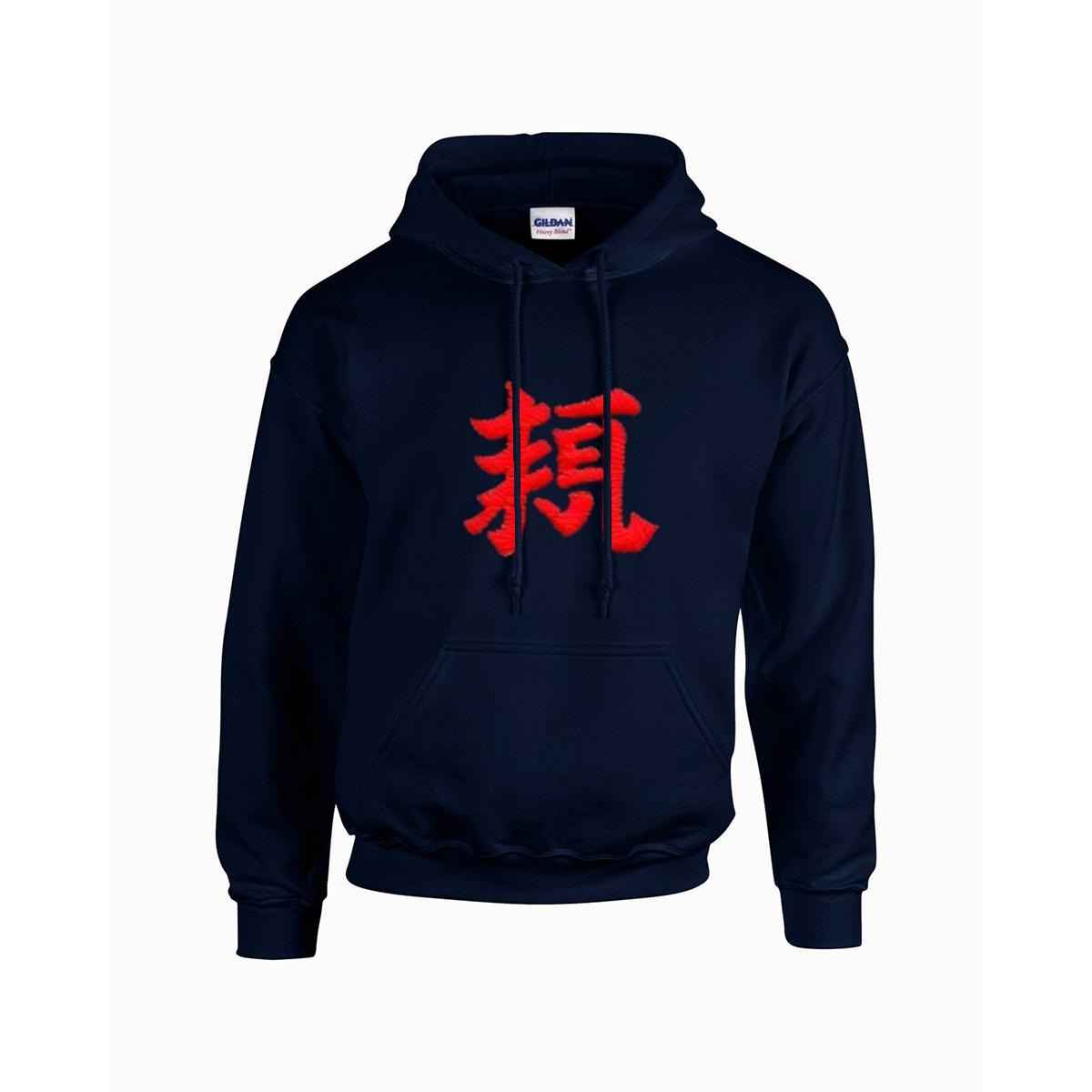 MUNSIEUR Men's Hoodie "The M" Printed in USA |Gildan 18500 Double DTF