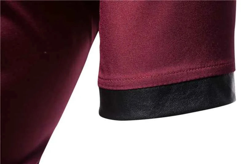 Mens Dress Shirts Short Sleeve Summer Goth Style Rivet Solid Color Social Shirt Homme Men Steampunk Slim Fit Chemise Streetwear