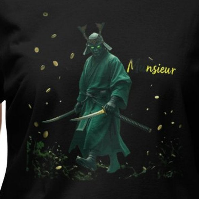 Munsieur St. Patrick's Day Collection for Women | Emerald Green Celtic Warrior T-Shirt
