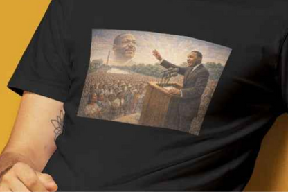 MUNSIEUR Men's Tee MLK Collection "The Speech"