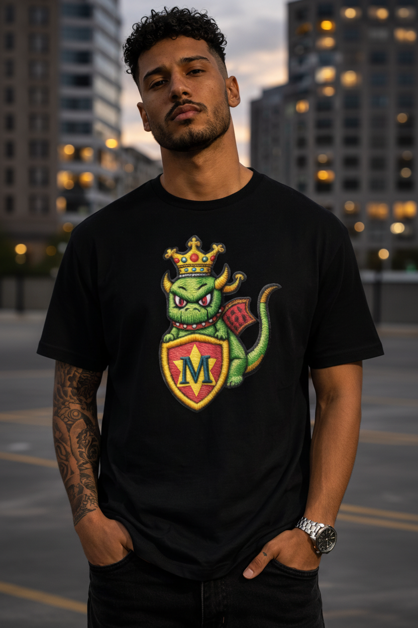 All-Over Print Men's O-Neck T-Shirt | 190GSM Cotton