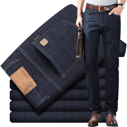 Summer Denim Quality Mid-high Waist Pants