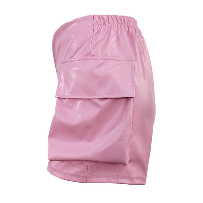 Summer Faux Leather Bottoms for Women