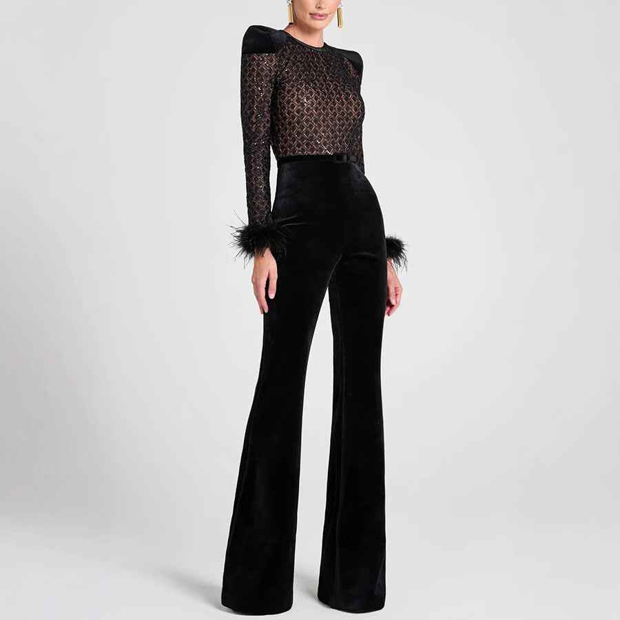 Long Sleeve Jumpsuit Casual