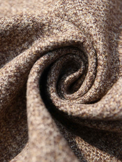 Woolen A line Drape Skirt