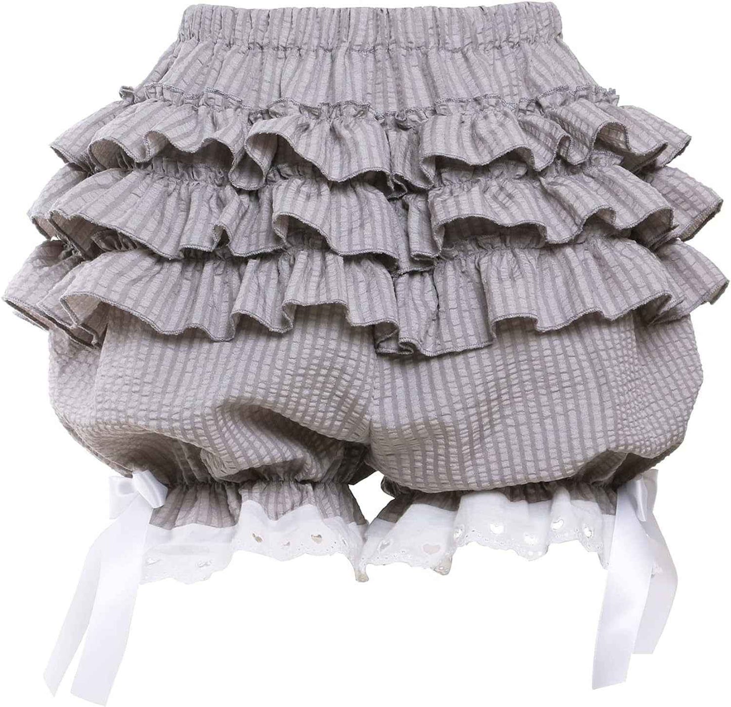 Lolita Bottoms Cute Lace up Puffy for Women