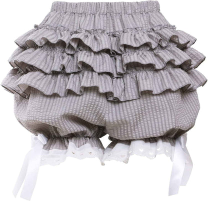 Lolita Bottoms Cute Lace up Puffy for Women