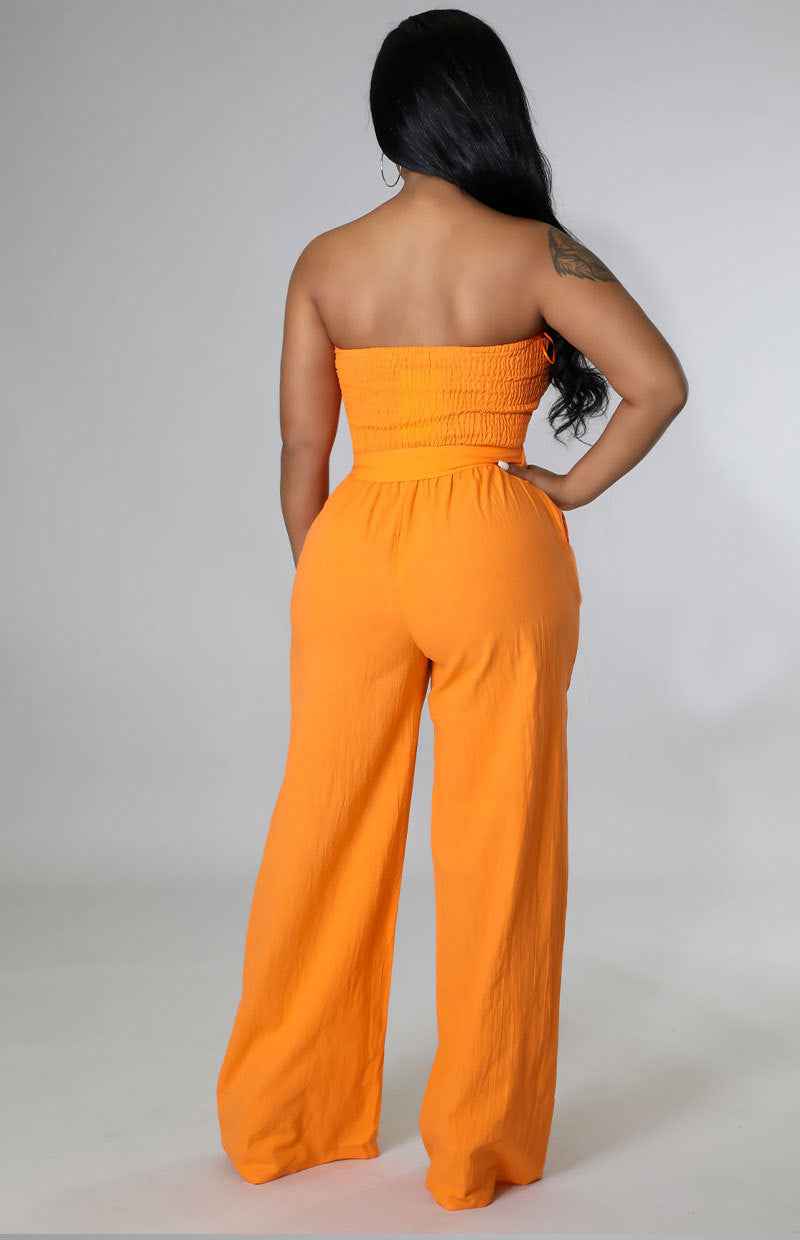 High Waist Jumpsuit