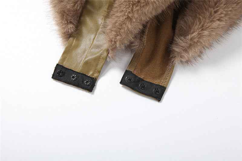 Leather Frayed Strap Jumpsuit Women