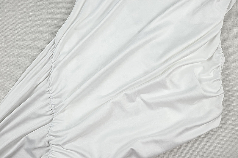 Asymmetric T - Shirt Casual Blouse MUNSIEUR New Arrivals