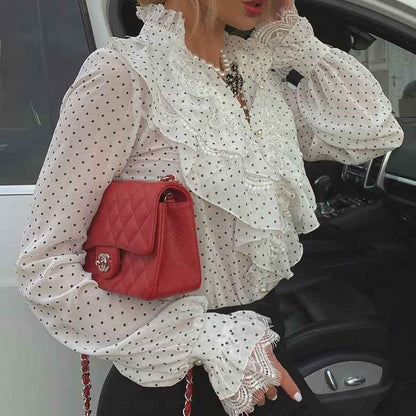 Stylish Long Sleeve Blouse