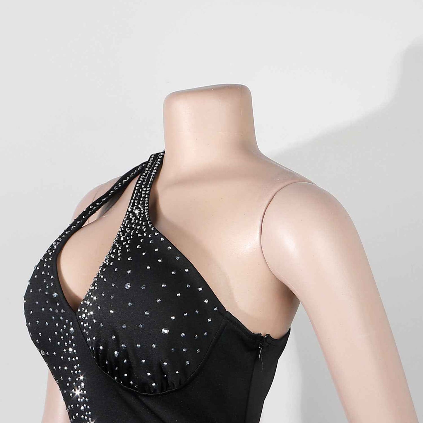 Sexy Slim Drilling One Piece Nightclub Uniform Jumpsuit