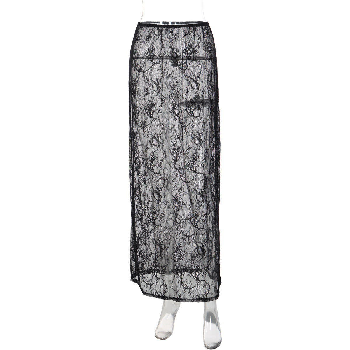 Lace Skirt and Dress Two Piece Set