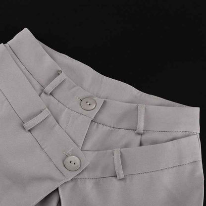 French Irregular Asymmetric Casual Jeans for Women