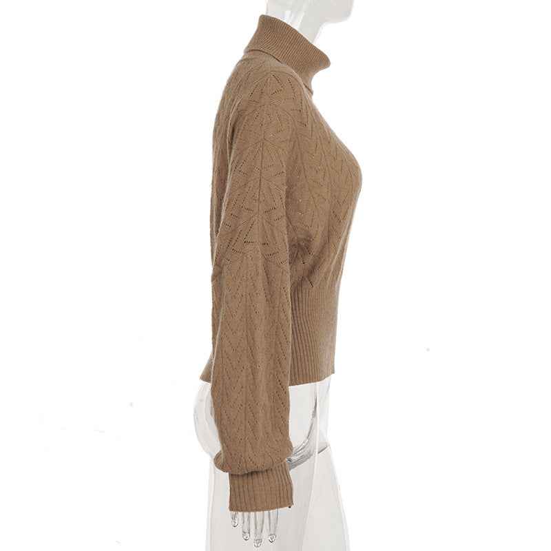 Retro Fitted Waist Sweater