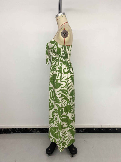 One Piece Tube Top Jumpsuit