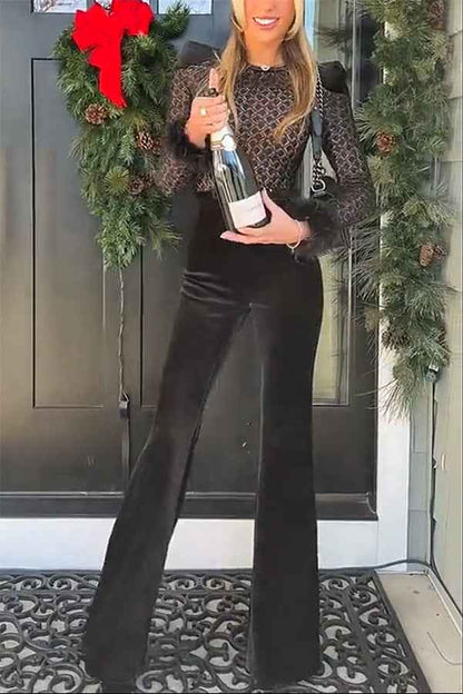 Long Sleeve Jumpsuit Casual