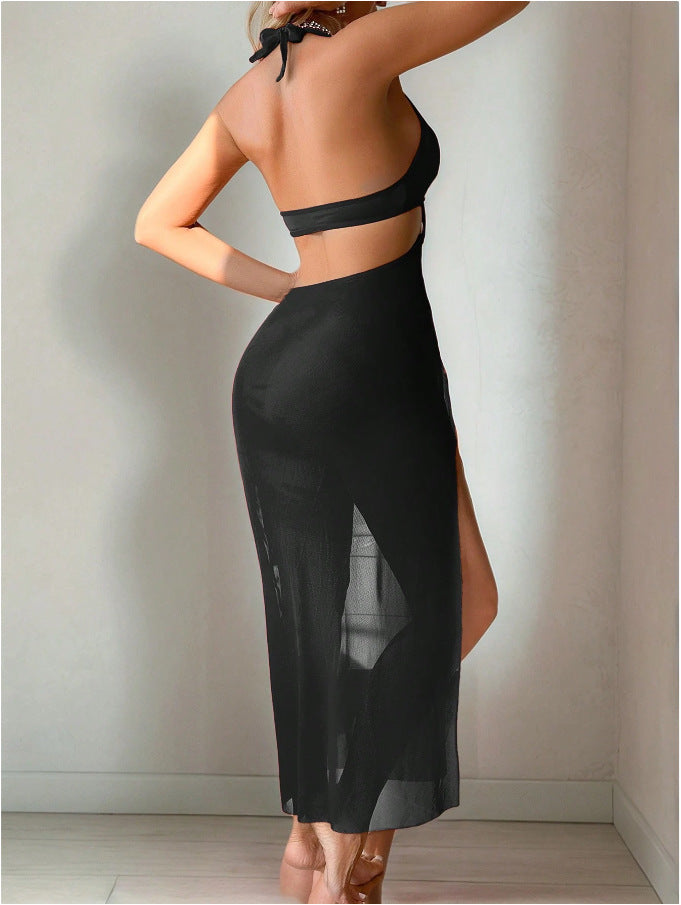 High Open Waist Halter Dress New Arrivals